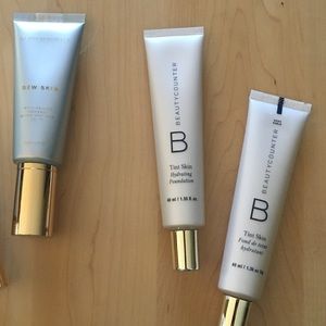 Beautycounter Foundation Bundle dew and tint skin